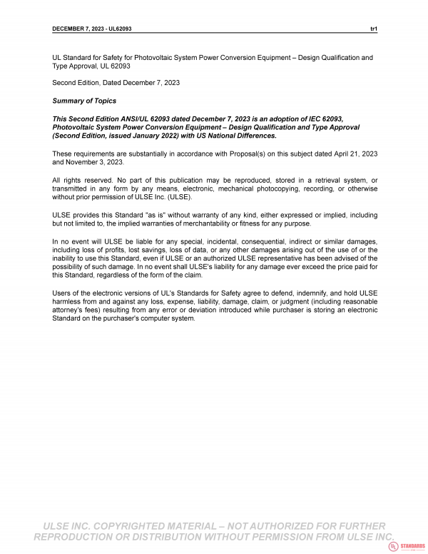 UL 62093 PDF UL 62093 PDF